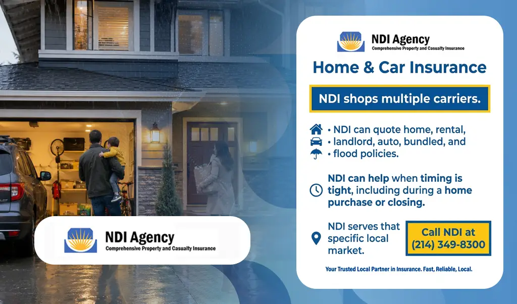 Home and Auto Insurance Bundle Quotes in Denison, TX