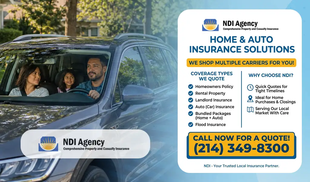 Home and Auto Insurance Bundle Quotes in Fairview, TX Home and Auto Insurance Bundle Quotes in Fairview, TX