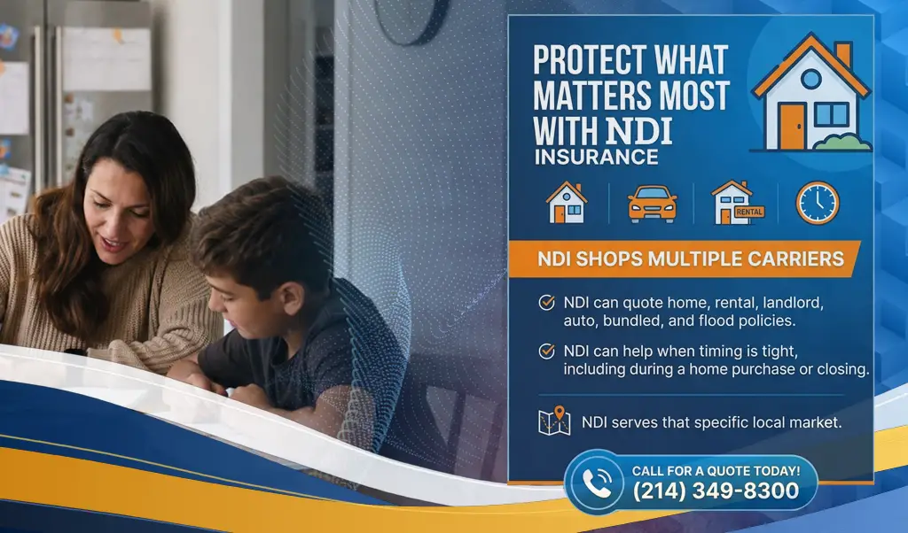 Flood Insurance Quotes in Red Oak, TX