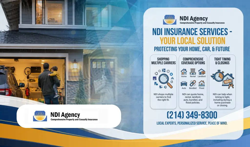 Flood Insurance Quotes in Fort Worth, TX
