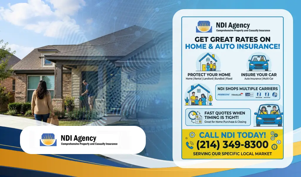 Home and Auto Insurance Bundle Quotes in Ennis, TX Home and Auto Insurance Bundle Quotes in Ennis, TX