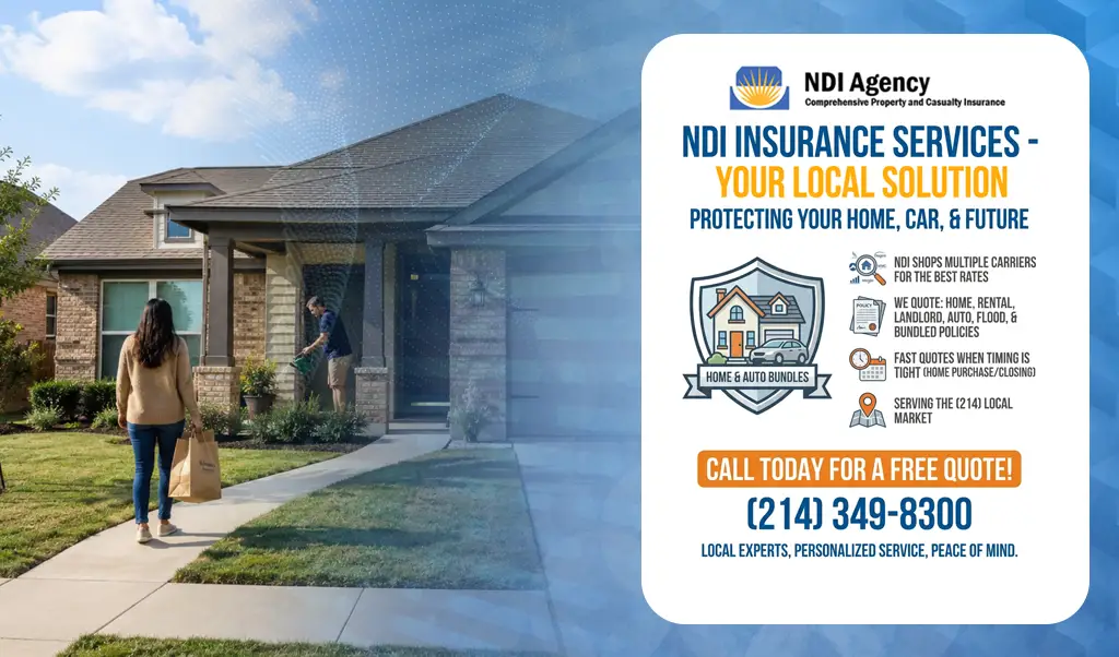 Flood Insurance Quotes in Dallas, TX