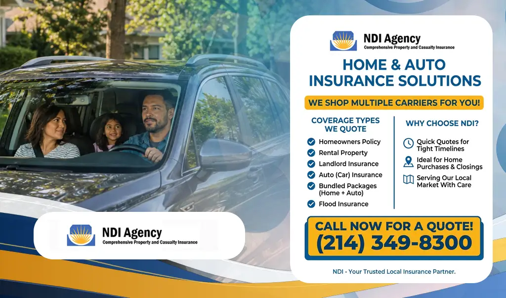 Home and Auto Insurance Bundles in Lee County, TX: When Combining Coverage May Make Sense