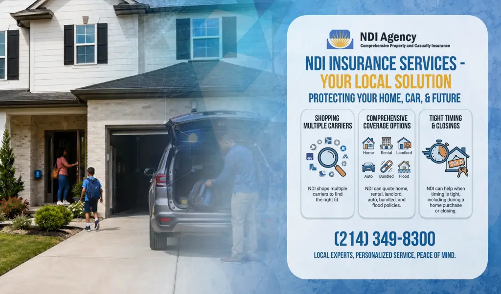 Flood Insurance Quotes in Mansfield, TX