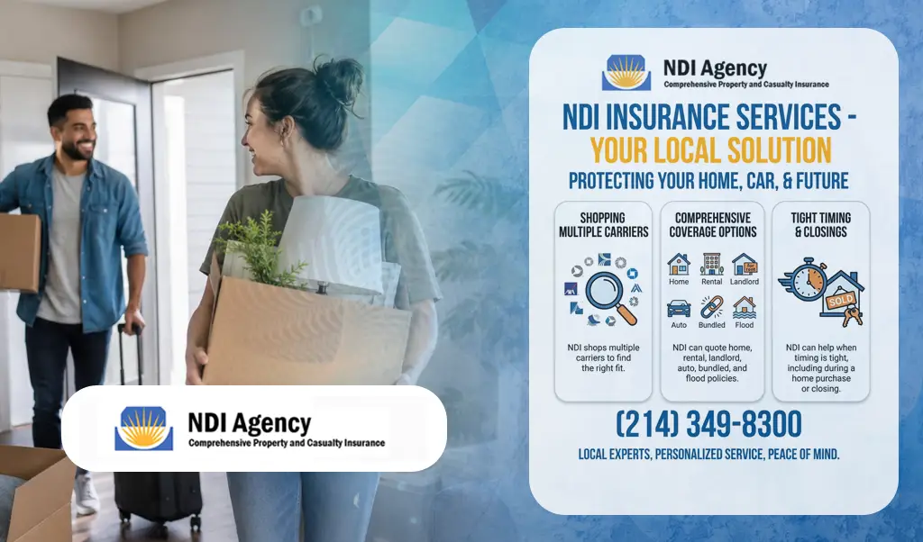 Flood Insurance Quotes in Desoto, TX