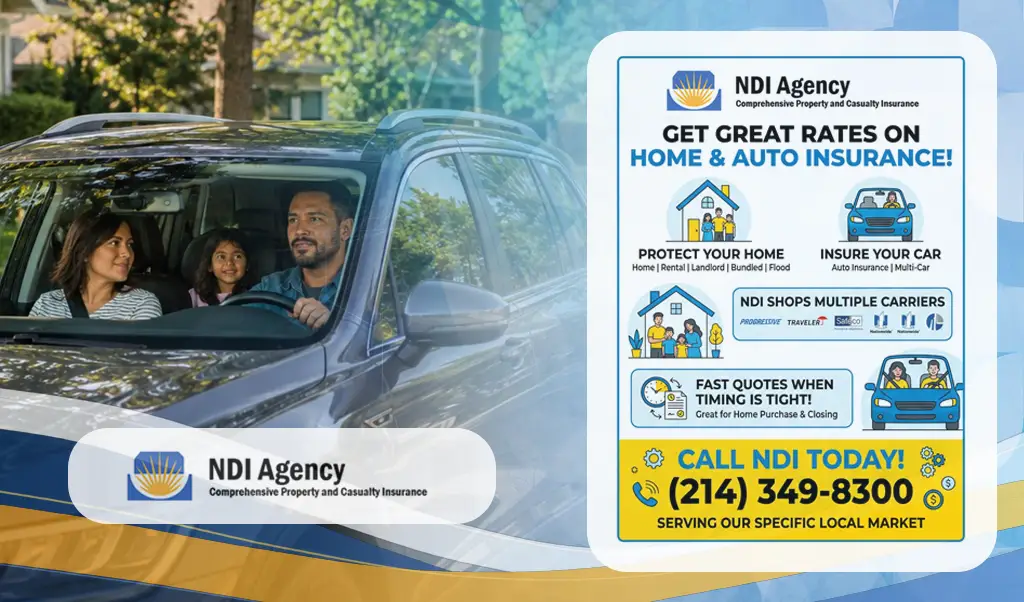 Home and Auto Insurance Bundle Quotes in Fresno, TX