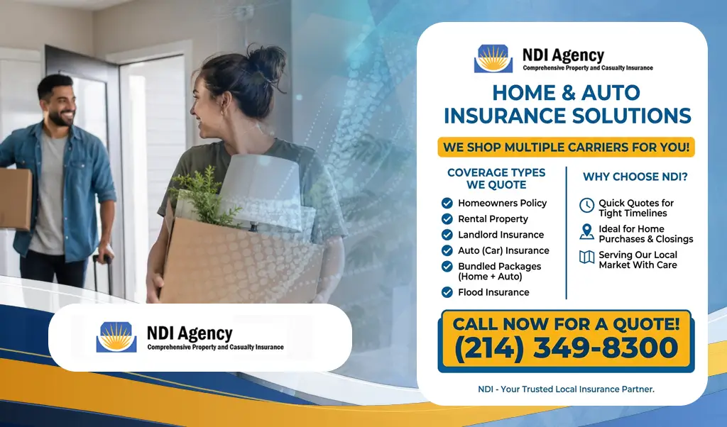 Flood Insurance Quotes in Denton, TX