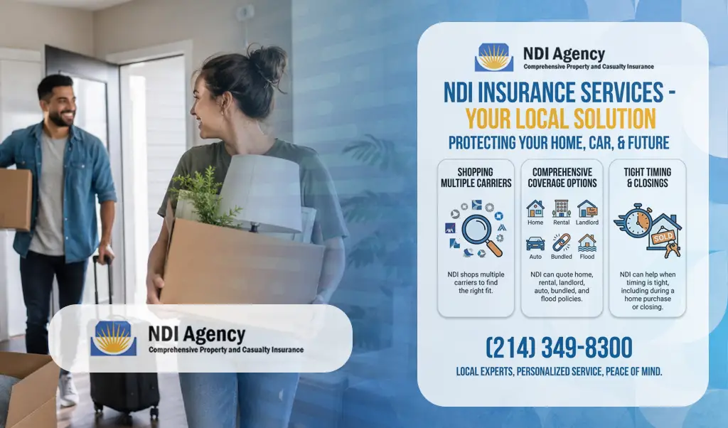 Flood Insurance Quotes in Dallas, TX