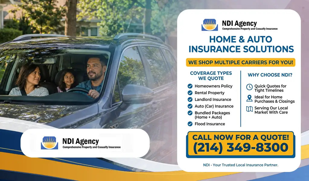 Home and Auto Insurance Bundle Quotes in Bryan, TX